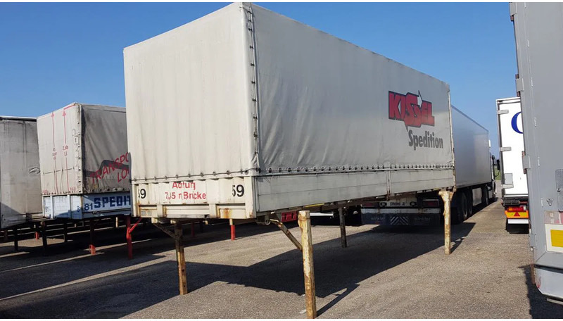 Krone 2 x 7,45m XL12642 Wechselbrücken Planen 2 x 7,45m XL12642 Wechselbrücken Planen - גוף החלפה עם וילונות צד: תמונה 4 Krone 2 x 7,45m XL12642 Wechselbrücken Planen 2 x 7,45m XL12642 Wechselbrücken Planen - גוף החלפה עם וילונות צד: תמונה 4