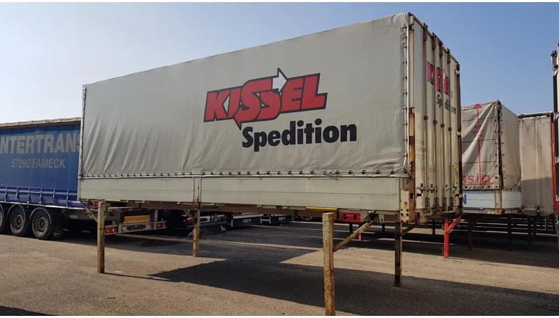 Krone 2 x 7,45m XL12642 Wechselbrücken Planen 2 x 7,45m XL12642 Wechselbrücken Planen - גוף החלפה עם וילונות צד: תמונה 2 Krone 2 x 7,45m XL12642 Wechselbrücken Planen 2 x 7,45m XL12642 Wechselbrücken Planen - גוף החלפה עם וילונות צד: תמונה 2