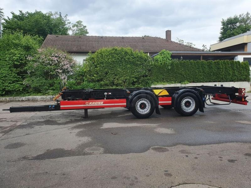 Krone Tandem Standard Lafette tiefgekuppelt 2-Achs Tandem Standard Lafette tiefgekuppelt TÜV NEU! - קרון נגרר מוביל מכולות/ החלפת גוף: תמונה 1 Krone Tandem Standard Lafette tiefgekuppelt 2-Achs Tandem Standard Lafette tiefgekuppelt TÜV NEU! - קרון נגרר מוביל מכולות/ החלפת גוף: תמונה 1