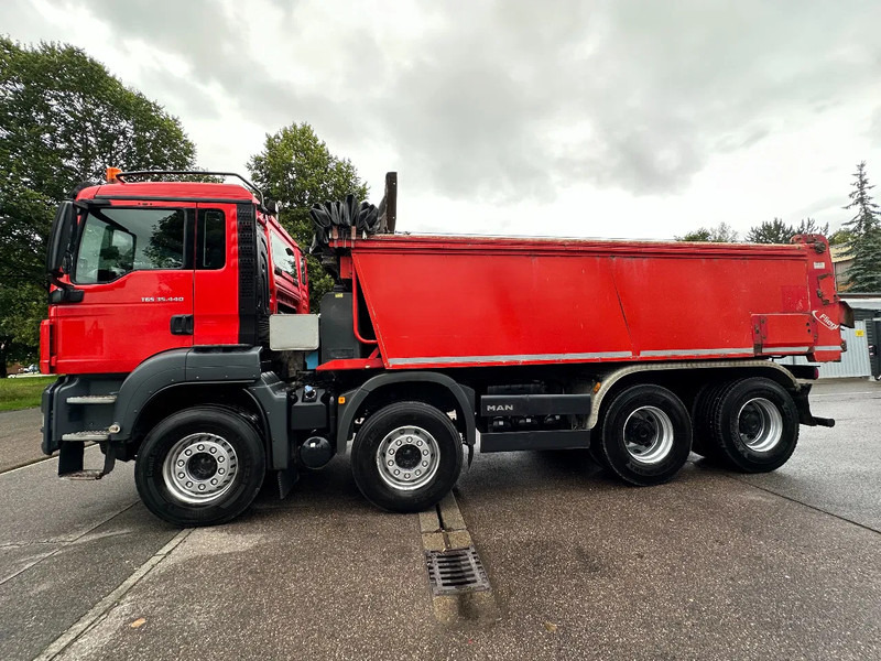 MAN TGS 35.440 8x4*blatt* FLIEGL*Asphaltschieber*Schubboden - משאית: תמונה 3 MAN TGS 35.440 8x4*blatt* FLIEGL*Asphaltschieber*Schubboden - משאית: תמונה 3