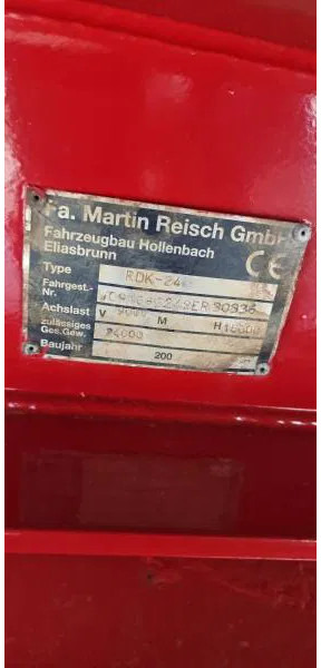 קרון נגרר עם מזהיר Reisch 3- Achs 3-Seiten 20 m³ Kippanhänger Alu/Stahl 3- Achs 3-Seiten 20 m³ Kippanhänger Alu/Stahl: תמונה 16 קרון נגרר עם מזהיר Reisch 3- Achs 3-Seiten 20 m³ Kippanhänger Alu/Stahl 3- Achs 3-Seiten 20 m³ Kippanhänger Alu/Stahl: תמונה 16