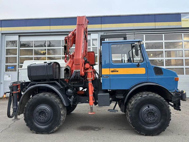 Unimog U 1500 (425) Ferrari Kran 147.2A*Jib* TÜV NEU! - משאית, משאית מנוף: תמונה 3 Unimog U 1500 (425) Ferrari Kran 147.2A*Jib* TÜV NEU! - משאית, משאית מנוף: תמונה 3
