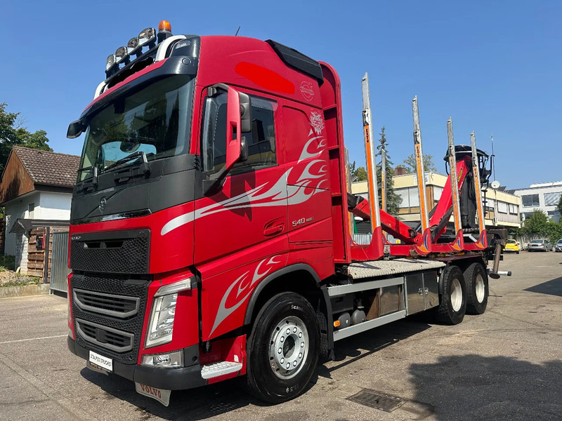 Volvo FH 540 6x4*Kurzholz*Epsilon M12Z*Glogger*Retarder - משאית עץ: תמונה 1 Volvo FH 540 6x4*Kurzholz*Epsilon M12Z*Glogger*Retarder - משאית עץ: תמונה 1