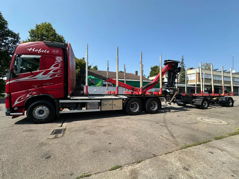 Volvo FH 540 FH540*6x4*Kurzholzzug*Epsilon M12Z*Glogger Anhänger*Retarder - משאית עץ: תמונה 3 Volvo FH 540 FH540*6x4*Kurzholzzug*Epsilon M12Z*Glogger Anhänger*Retarder - משאית עץ: תמונה 3