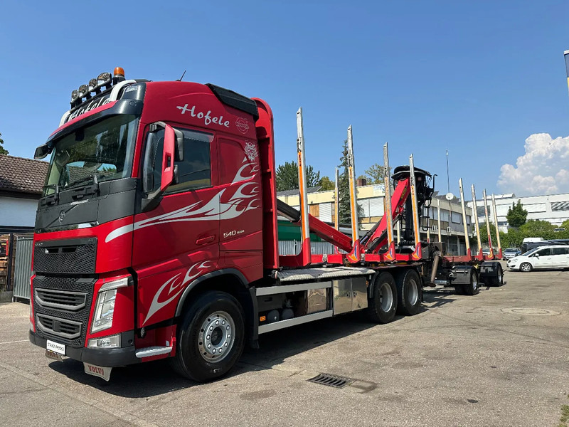 Volvo FH 540 FH540*6x4*Kurzholzzug*Epsilon M12Z*Glogger Anhänger*Retarder - משאית עץ: תמונה 1 Volvo FH 540 FH540*6x4*Kurzholzzug*Epsilon M12Z*Glogger Anhänger*Retarder - משאית עץ: תמונה 1
