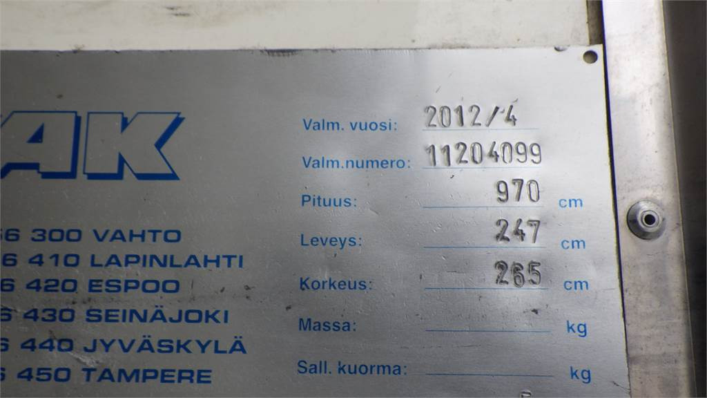 Mercedes-Benz ANTOS 2540 L/6x2 VAK FRC Umpikori - משאית איזותרמית: תמונה 5 Mercedes-Benz ANTOS 2540 L/6x2 VAK FRC Umpikori - משאית איזותרמית: תמונה 5