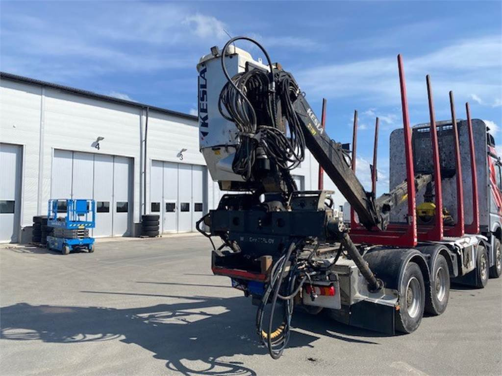 Mercedes-Benz AROCS 3763 8x4/4 Riikonen puuvarustus - משאית עץ: תמונה 3 Mercedes-Benz AROCS 3763 8x4/4 Riikonen puuvarustus - משאית עץ: תמונה 3