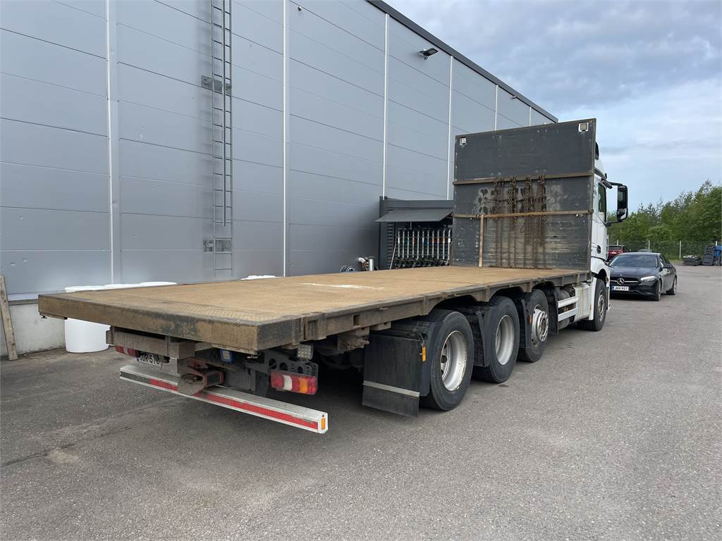 Mercedes-Benz Actros L - משאית צד נופל/ שטוחה: תמונה 4 Mercedes-Benz Actros L - משאית צד נופל/ שטוחה: תמונה 4