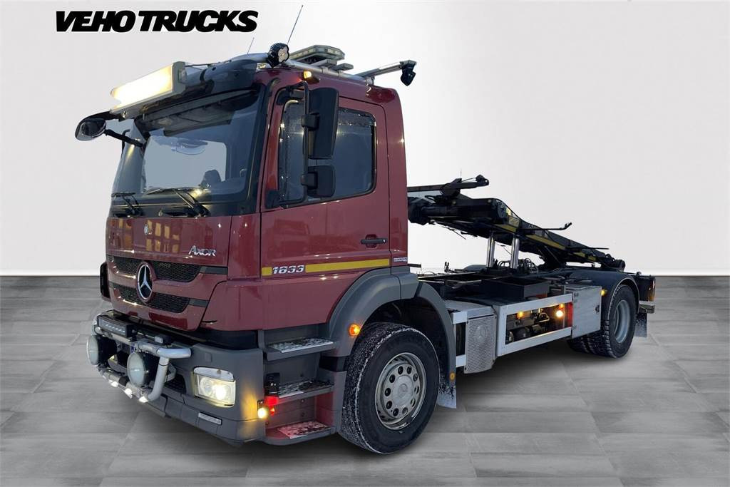 Mercedes-Benz Axor R 1833L - משאית מערכת כבלים: תמונה 1 Mercedes-Benz Axor R 1833L - משאית מערכת כבלים: תמונה 1