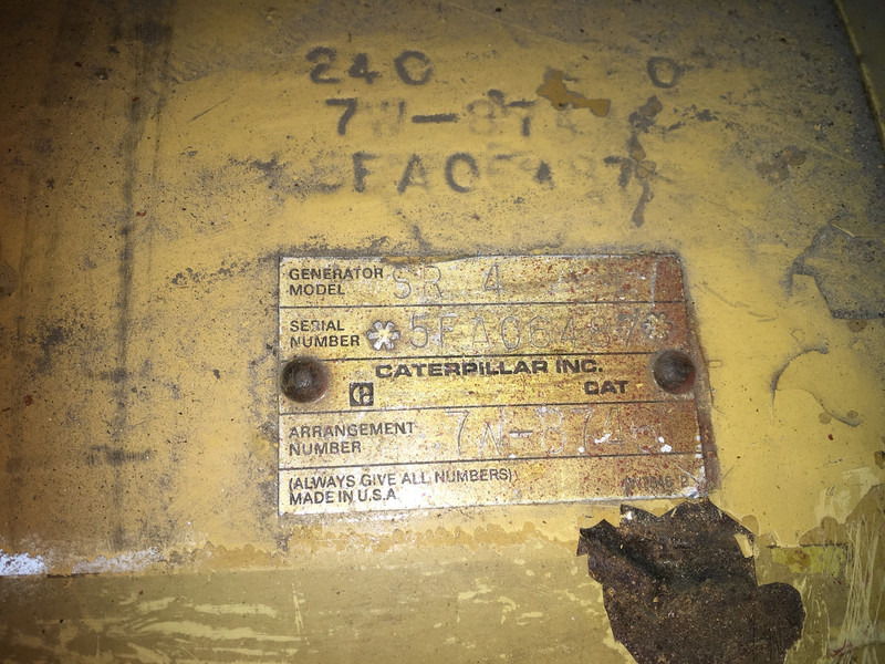 ערכת גנרטורים Caterpillar 3306B GENERATOR 225KVA USED: תמונה 10 ערכת גנרטורים Caterpillar 3306B GENERATOR 225KVA USED: תמונה 10