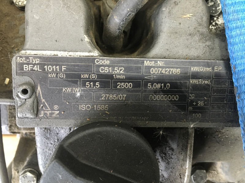 Deutz BF4L1011F USED - מכונת בנייה: תמונה 5 Deutz BF4L1011F USED - מכונת בנייה: תמונה 5