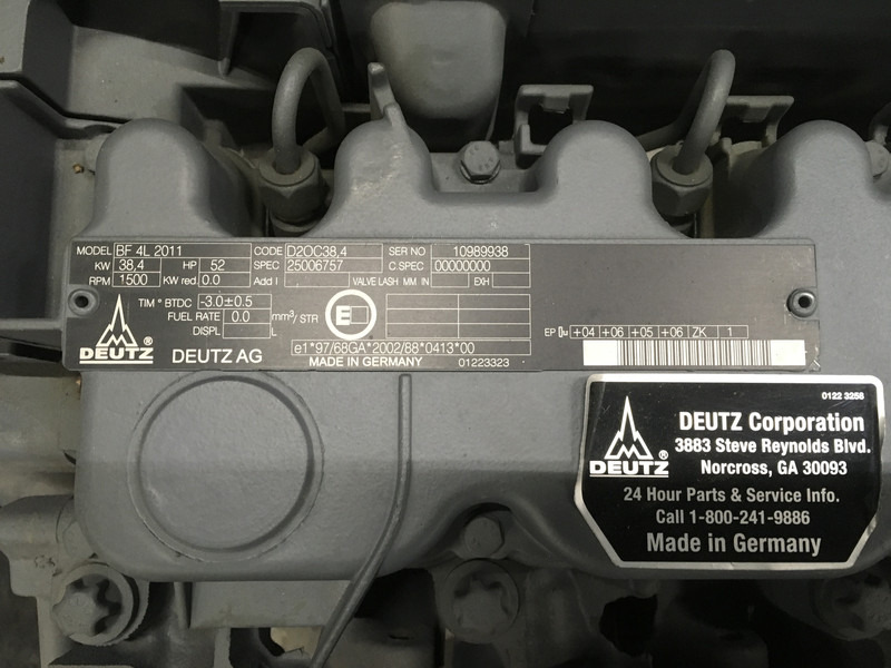 חָדָשׁ ערכת גנרטורים Deutz BF4L2011 GENERATOR 40KVA NEW: תמונה 8