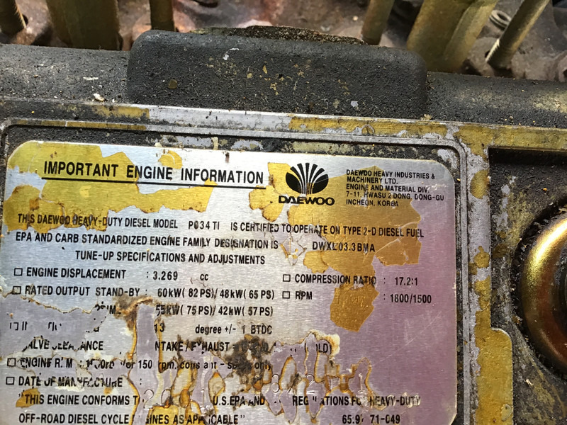 Doosan EWOO DAEWOO PO34TI GENERATOR 50 KVA USED - ערכת גנרטורים: תמונה 5 Doosan EWOO DAEWOO PO34TI GENERATOR 50 KVA USED - ערכת גנרטורים: תמונה 5