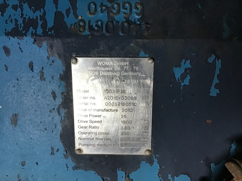 Ford 2714E POMP 550 BAR USED - משאבת מים: תמונה 4 Ford 2714E POMP 550 BAR USED - משאבת מים: תמונה 4