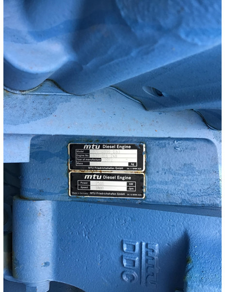 מכונת בנייה MTU 16V4000-G83 USED: תמונה 6