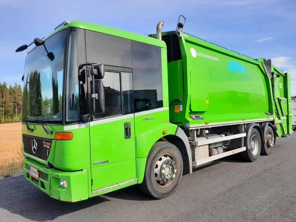 Mercedes-Benz Econic 2633 - משאית אשפה: תמונה 1 Mercedes-Benz Econic 2633 - משאית אשפה: תמונה 1