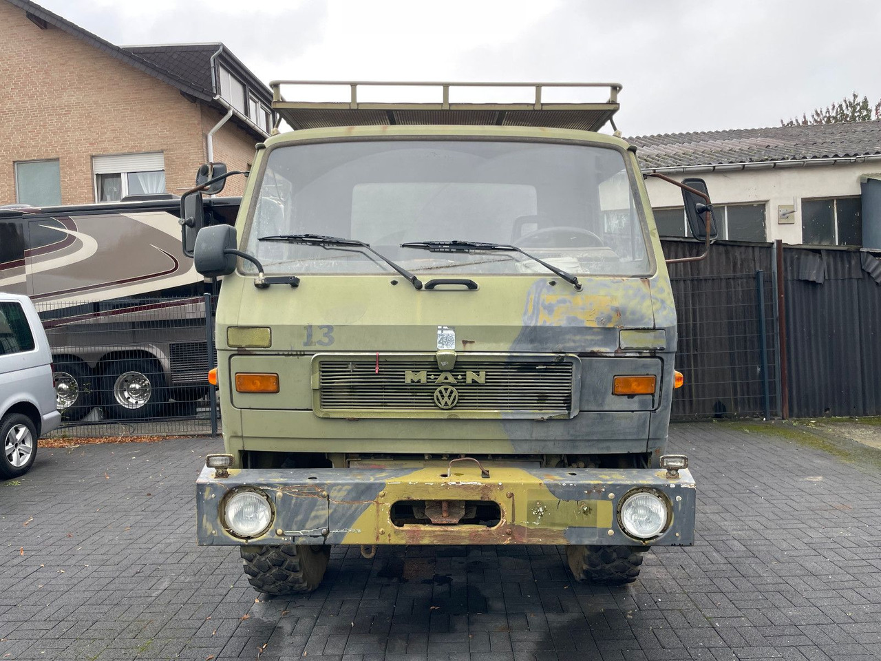 MAN 8.136 4X4 Prische Plane - כלי רכב מסחרי עם וילונות צד: תמונה 3 MAN 8.136 4X4 Prische Plane - כלי רכב מסחרי עם וילונות צד: תמונה 3