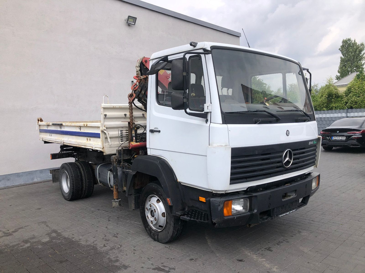 Mercedes-Benz 814 EcoPower, Kran - כלי רכב מסחרי מזהיר: תמונה 3 Mercedes-Benz 814 EcoPower, Kran - כלי רכב מסחרי מזהיר: תמונה 3