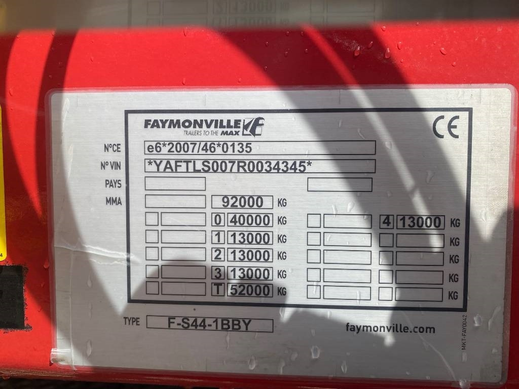 Faymonville Megamax, Mega Z4 - סמיטריילר עם מטען נמוך: תמונה 3 Faymonville Megamax, Mega Z4 - סמיטריילר עם מטען נמוך: תמונה 3