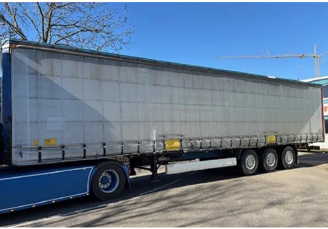Krone SPD27 3-AXLE CURTAINSIDE WITH SLIDING ROOF (DRUM BRAKES / SAF-AXLES / ABS-BRAKE SYSTEM / XL-CERTIFICATE) - סמיטריילר עם וילונות צד: תמונה 1 Krone SPD27 3-AXLE CURTAINSIDE WITH SLIDING ROOF (DRUM BRAKES / SAF-AXLES / ABS-BRAKE SYSTEM / XL-CERTIFICATE) - סמיטריילר עם וילונות צד: תמונה 1