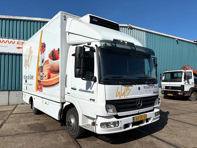 Mercedes-Benz Atego 816 L 4x2 ORIGINAL DUTCH COOLER TRUCK WITH CARRIER XARIOS 600D/E (MANUAL GEARBOX / AIRCONDITIONING / 2.000 KG. TAILLIFT) - משאית קירור: תמונה 2 Mercedes-Benz Atego 816 L 4x2 ORIGINAL DUTCH COOLER TRUCK WITH CARRIER XARIOS 600D/E (MANUAL GEARBOX / AIRCONDITIONING / 2.000 KG. TAILLIFT) - משאית קירור: תמונה 2