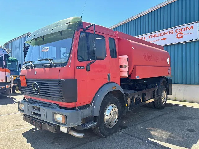 Mercedes-Benz SK 1726 (ORIGINAL GERMAN) 13.500 LITER TANK TRUCK (ZF16 MANUAL GEARBOX / FULL STEEL SUSPENSION / REDUCTION AXLE / ANALOG COUNTER - משאית מכל: תמונה 1 Mercedes-Benz SK 1726 (ORIGINAL GERMAN) 13.500 LITER TANK TRUCK (ZF16 MANUAL GEARBOX / FULL STEEL SUSPENSION / REDUCTION AXLE / ANALOG COUNTER - משאית מכל: תמונה 1