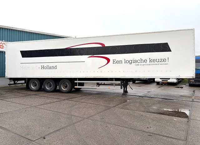 Pacton / JUMBO 3-AXLE CLOSED BOX WITH FULL STEEL CHASSIS (BPW-AXLES / DRUM BRAKES / ABS BRAKE SYSTEM / 13.60 METER) - סמיטריילר בתיבה סגורה: תמונה 4 Pacton / JUMBO 3-AXLE CLOSED BOX WITH FULL STEEL CHASSIS (BPW-AXLES / DRUM BRAKES / ABS BRAKE SYSTEM / 13.60 METER) - סמיטריילר בתיבה סגורה: תמונה 4