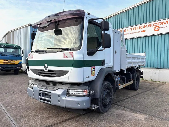 Renault Midlum 280 DXI FULL STEEL SUSPENSION 3-WAY KIPPER (8 GEARS MANUAL GEARBOX / FULL STEEL SUSPENSION / 3-SEATS / P.T.O. / ETC) - מזהיר: תמונה 1 Renault Midlum 280 DXI FULL STEEL SUSPENSION 3-WAY KIPPER (8 GEARS MANUAL GEARBOX / FULL STEEL SUSPENSION / 3-SEATS / P.T.O. / ETC) - מזהיר: תמונה 1