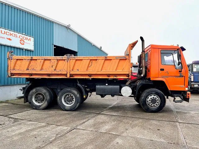Volvo FL 12.380 6x6 FULL STEEL SUSPENSION MEILLER KIPPER (EURO 2 / MANUAL GEARBOX / REDUCTION AXLES / FULL STEEL SUSPENSION) - מזהיר: תמונה 4 Volvo FL 12.380 6x6 FULL STEEL SUSPENSION MEILLER KIPPER (EURO 2 / MANUAL GEARBOX / REDUCTION AXLES / FULL STEEL SUSPENSION) - מזהיר: תמונה 4