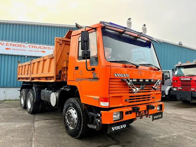 Volvo FL 12.380 6x6 FULL STEEL SUSPENSION MEILLER KIPPER (EURO 2 / MANUAL GEARBOX / REDUCTION AXLES / FULL STEEL SUSPENSION) - מזהיר: תמונה 2 Volvo FL 12.380 6x6 FULL STEEL SUSPENSION MEILLER KIPPER (EURO 2 / MANUAL GEARBOX / REDUCTION AXLES / FULL STEEL SUSPENSION) - מזהיר: תמונה 2
