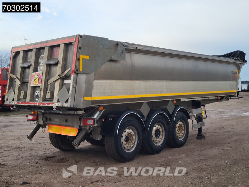 Benalu BEN 26m3 2x Lifting Axle - סמיטריילר עם מזהיר: תמונה 5 Benalu BEN 26m3 2x Lifting Axle - סמיטריילר עם מזהיר: תמונה 5