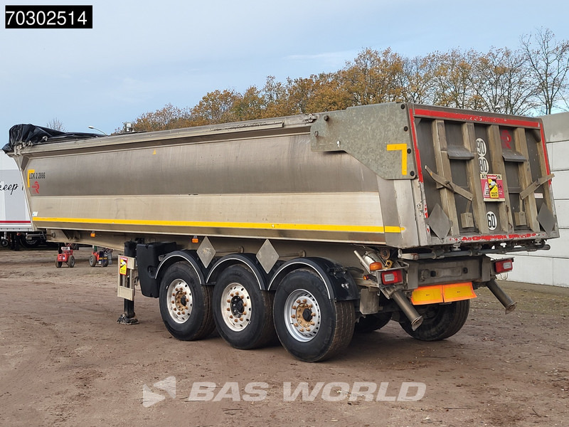 Benalu BEN 26m3 2x Lifting Axle - סמיטריילר עם מזהיר: תמונה 2 Benalu BEN 26m3 2x Lifting Axle - סמיטריילר עם מזהיר: תמונה 2