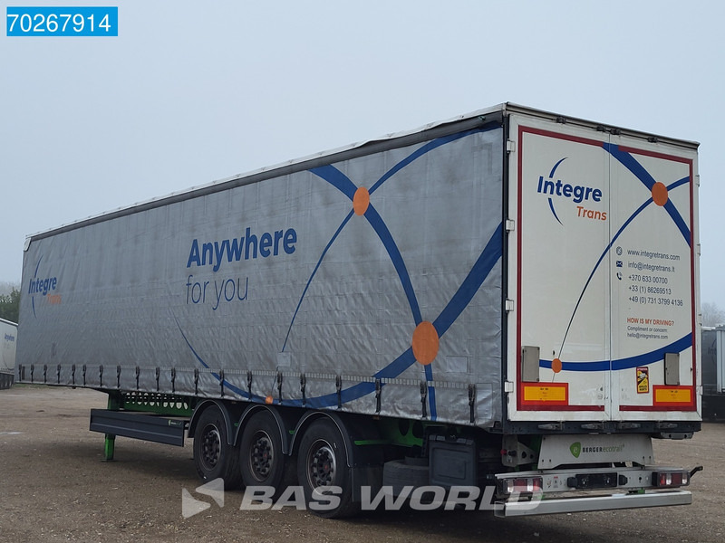 Berger SAPL 24 LTN 3 axles Anti-Vandalismus-Plane - סמיטריילר עם וילונות צד: תמונה 2 Berger SAPL 24 LTN 3 axles Anti-Vandalismus-Plane - סמיטריילר עם וילונות צד: תמונה 2