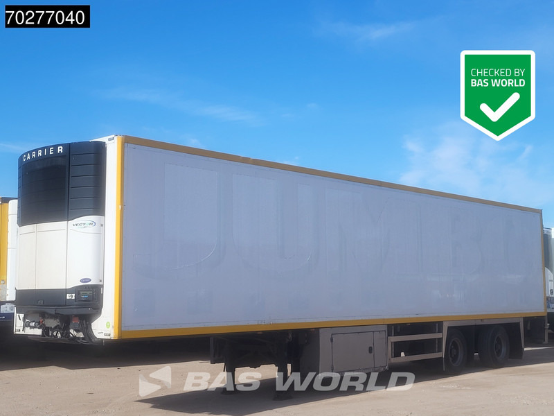 Burg Carrier Vector 1850 MT 2 axles Liftachse+Lenkachse Tailgate - סמיטריילר עם קירור: תמונה 1 Burg Carrier Vector 1850 MT 2 axles Liftachse+Lenkachse Tailgate - סמיטריילר עם קירור: תמונה 1