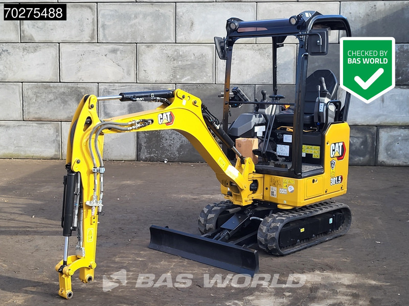 Caterpillar 301.5 FACTORY WARRANTY - מיני מחפר: תמונה 1 Caterpillar 301.5 FACTORY WARRANTY - מיני מחפר: תמונה 1