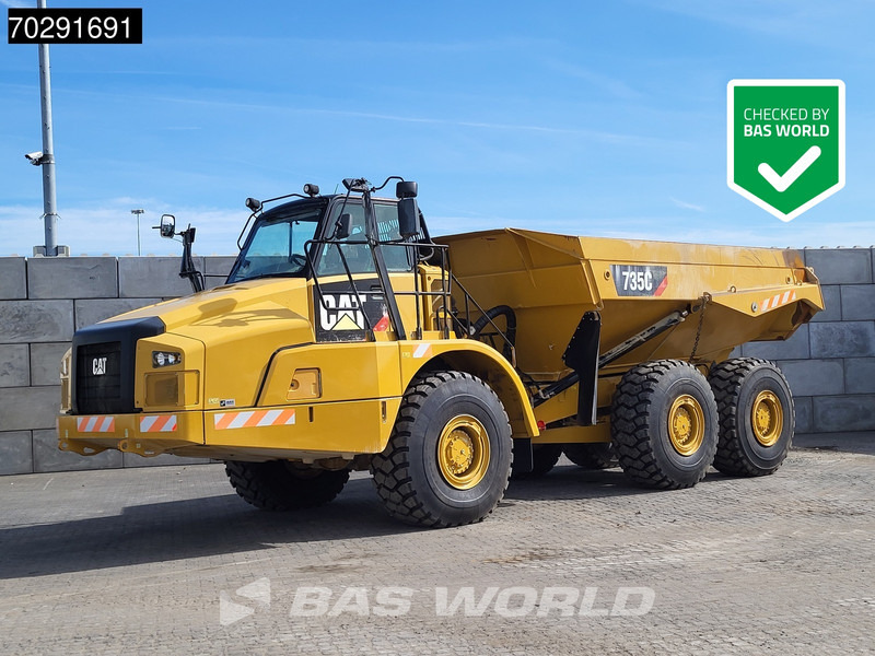 Caterpillar 735 C - מסיר פסולת מפרקי: תמונה 1 Caterpillar 735 C - מסיר פסולת מפרקי: תמונה 1