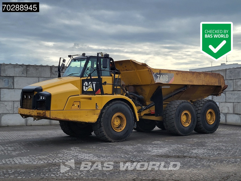 Caterpillar 740 B - מסיר פסולת מפרקי: תמונה 1 Caterpillar 740 B - מסיר פסולת מפרקי: תמונה 1