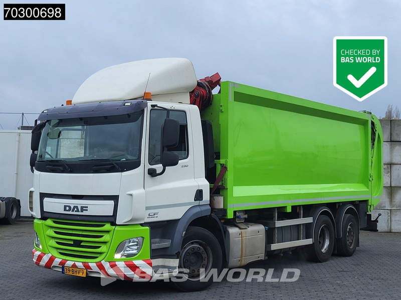 DAF CF 290 CF 6X2 VDL Translift Sideloader Plus Duo FS Steering axle Automatic Euro 6 - משאית אשפה: תמונה 1 DAF CF 290 CF 6X2 VDL Translift Sideloader Plus Duo FS Steering axle Automatic Euro 6 - משאית אשפה: תמונה 1