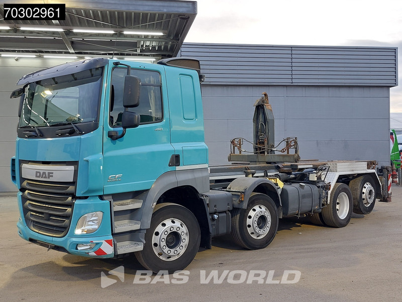 DAF CF 410 CF 8X2 35tons Velsycon CL35.71 containersystem Lift+steering axle Euro 6 - משאית הרמת וו: תמונה 3 DAF CF 410 CF 8X2 35tons Velsycon CL35.71 containersystem Lift+steering axle Euro 6 - משאית הרמת וו: תמונה 3