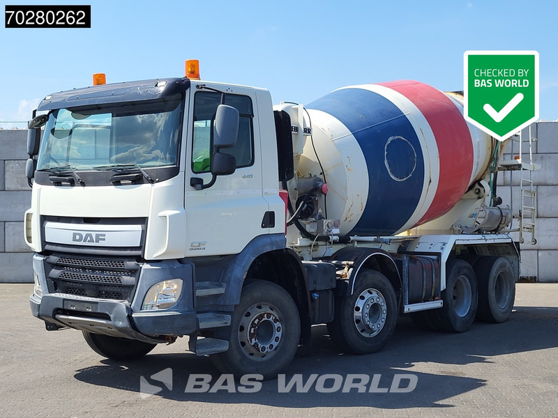 DAF CF 440 8X4 9m3 Liebherr Mixer Automatic Steel suspension Euro 6 - משאית מערבלת בטון: תמונה 1 DAF CF 440 8X4 9m3 Liebherr Mixer Automatic Steel suspension Euro 6 - משאית מערבלת בטון: תמונה 1