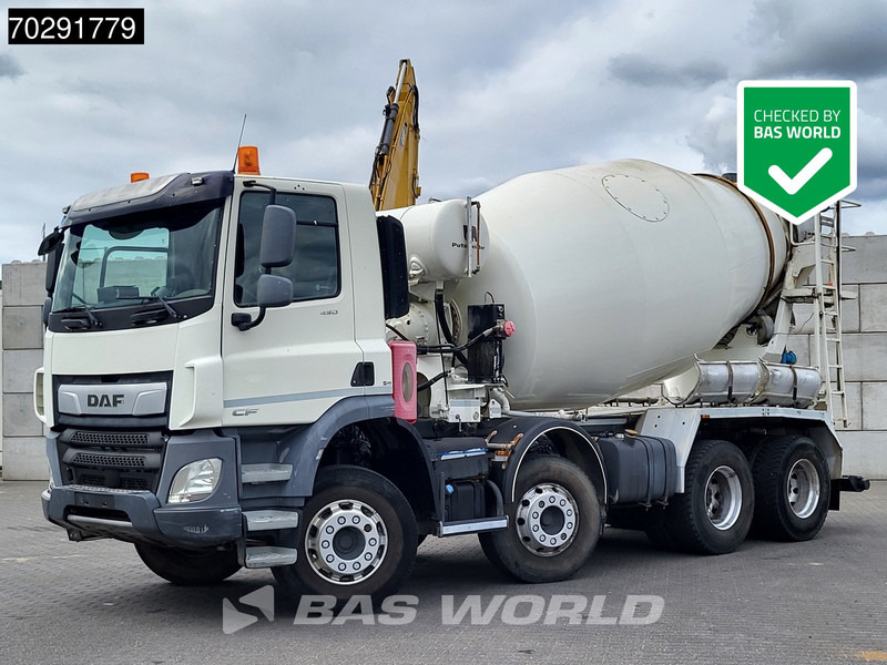 DAF CF 450 8X4 9m3 Intermix mixer Steelsuspension Automatic Euro 6 - משאית מערבלת בטון: תמונה 1 DAF CF 450 8X4 9m3 Intermix mixer Steelsuspension Automatic Euro 6 - משאית מערבלת בטון: תמונה 1