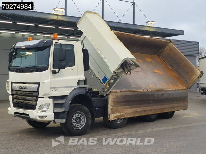 מזהיר DAF CF 480 8X4 14m3 2-way KH Kipper Big-Axle Steelsuspension Euro 6: תמונה 9