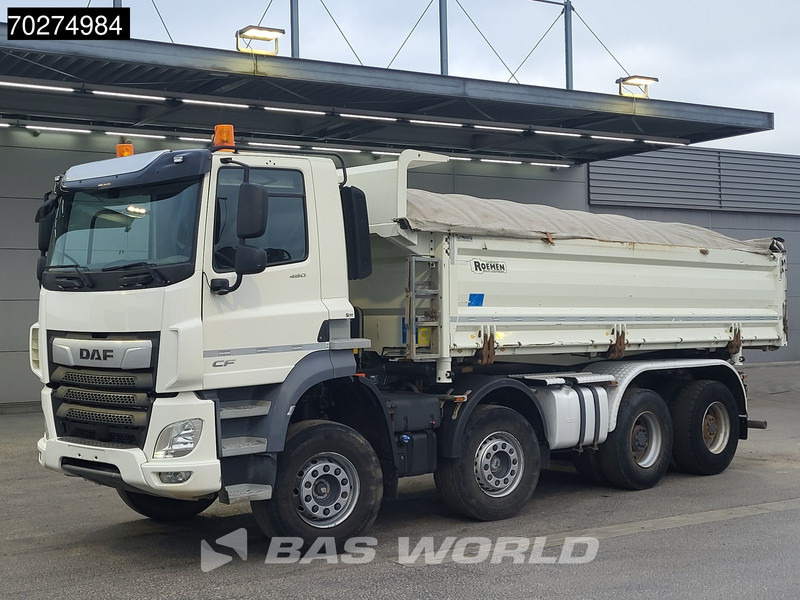 מזהיר DAF CF 480 8X4 14m3 2-way KH Kipper Big-Axle Steelsuspension Euro 6: תמונה 12