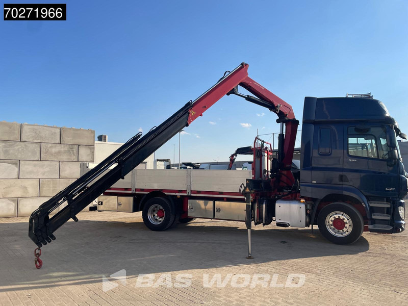 DAF CF 530 4X2 HMF 1820-RC Kran Crane Retarder Space cab Euro 6 - משאית צד נופל/ שטוחה, משאית מנוף: תמונה 2 DAF CF 530 4X2 HMF 1820-RC Kran Crane Retarder Space cab Euro 6 - משאית צד נופל/ שטוחה, משאית מנוף: תמונה 2