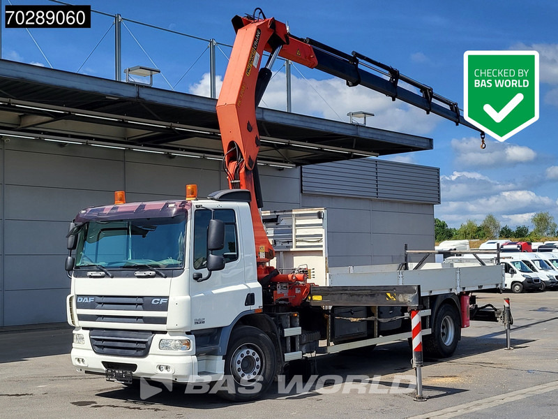 DAF CF75.310 4X2 Palfinger PK 32080 Euro 4 - משאית צד נופל/ שטוחה, משאית מנוף: תמונה 1 DAF CF75.310 4X2 Palfinger PK 32080 Euro 4 - משאית צד נופל/ שטוחה, משאית מנוף: תמונה 1
