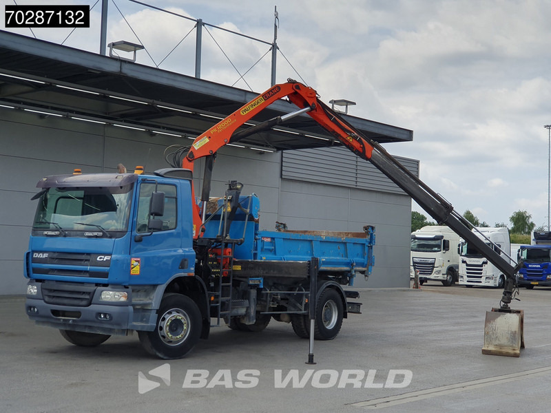 DAF CF75.310 4X2 Palfinger PK12000 Kran Crane 7m3 tipper Big-Axle Steelsuspension Euro 3 - מזהיר, משאית מנוף: תמונה 5 DAF CF75.310 4X2 Palfinger PK12000 Kran Crane 7m3 tipper Big-Axle Steelsuspension Euro 3 - מזהיר, משאית מנוף: תמונה 5