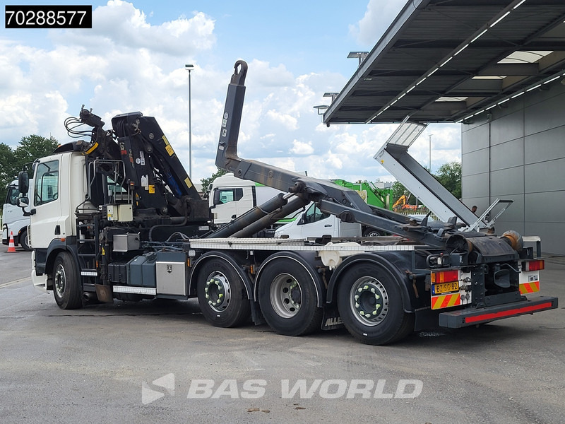 משאית הרמת וו, משאית מנוף DAF CF85.360 8X2 NL-Truck HIAB 211 E-3 Hipro Crane + Hooklift Lift+steering Axle Automatic Euro 5: תמונה 16
