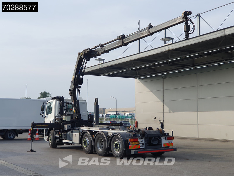 משאית הרמת וו, משאית מנוף DAF CF85.360 8X2 NL-Truck HIAB 211 E-3 Hipro Crane + Hooklift Lift+steering Axle Automatic Euro 5: תמונה 10