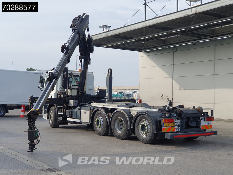 משאית הרמת וו, משאית מנוף DAF CF85.360 8X2 NL-Truck HIAB 211 E-3 Hipro Crane + Hooklift Lift+steering Axle Automatic Euro 5: תמונה 13