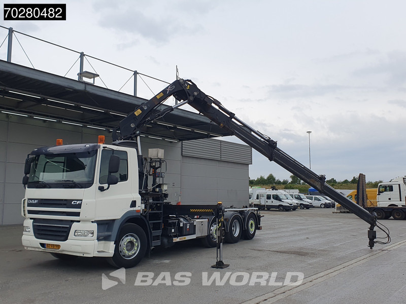 DAF CF85.360 8X2 NL-Truck Hiab 211 E-3 Hipro Kran 21tons Multilift Lift+steering Euro 5 - משאית הרמת וו, משאית מנוף: תמונה 5 DAF CF85.360 8X2 NL-Truck Hiab 211 E-3 Hipro Kran 21tons Multilift Lift+steering Euro 5 - משאית הרמת וו, משאית מנוף: תמונה 5
